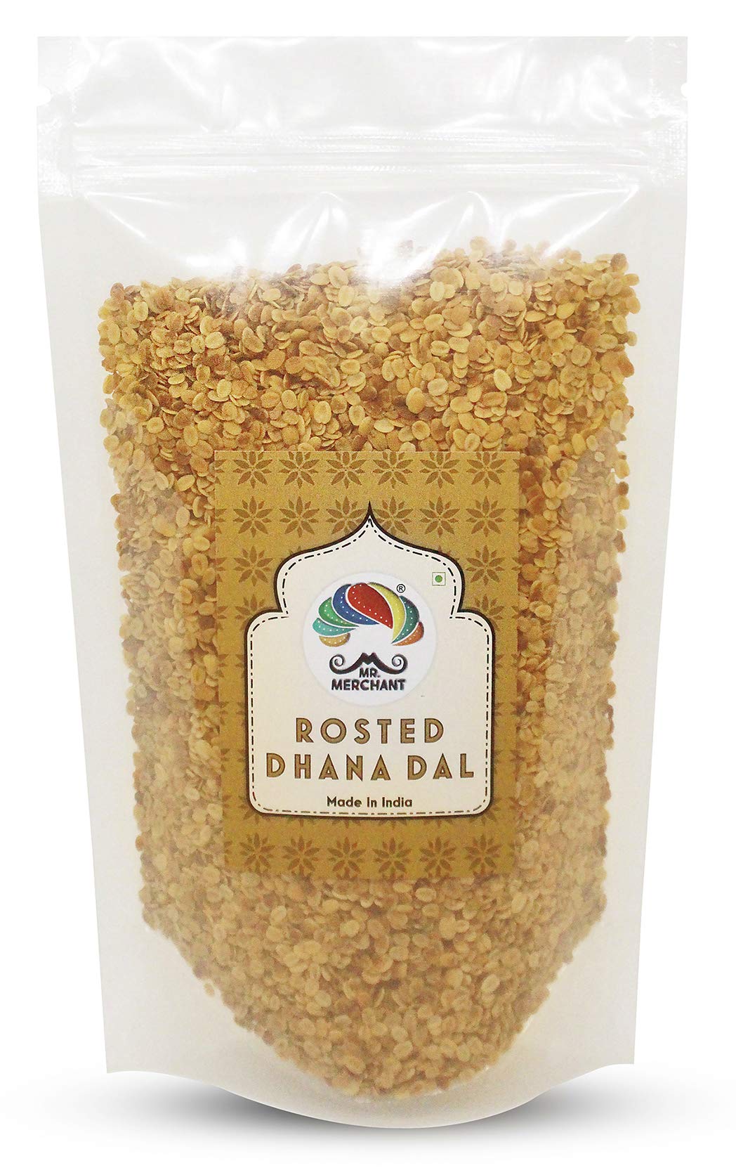 Mr. Merchant Dhana Dal Roasted (Roasted Split Coriander Seeds), 400 grams