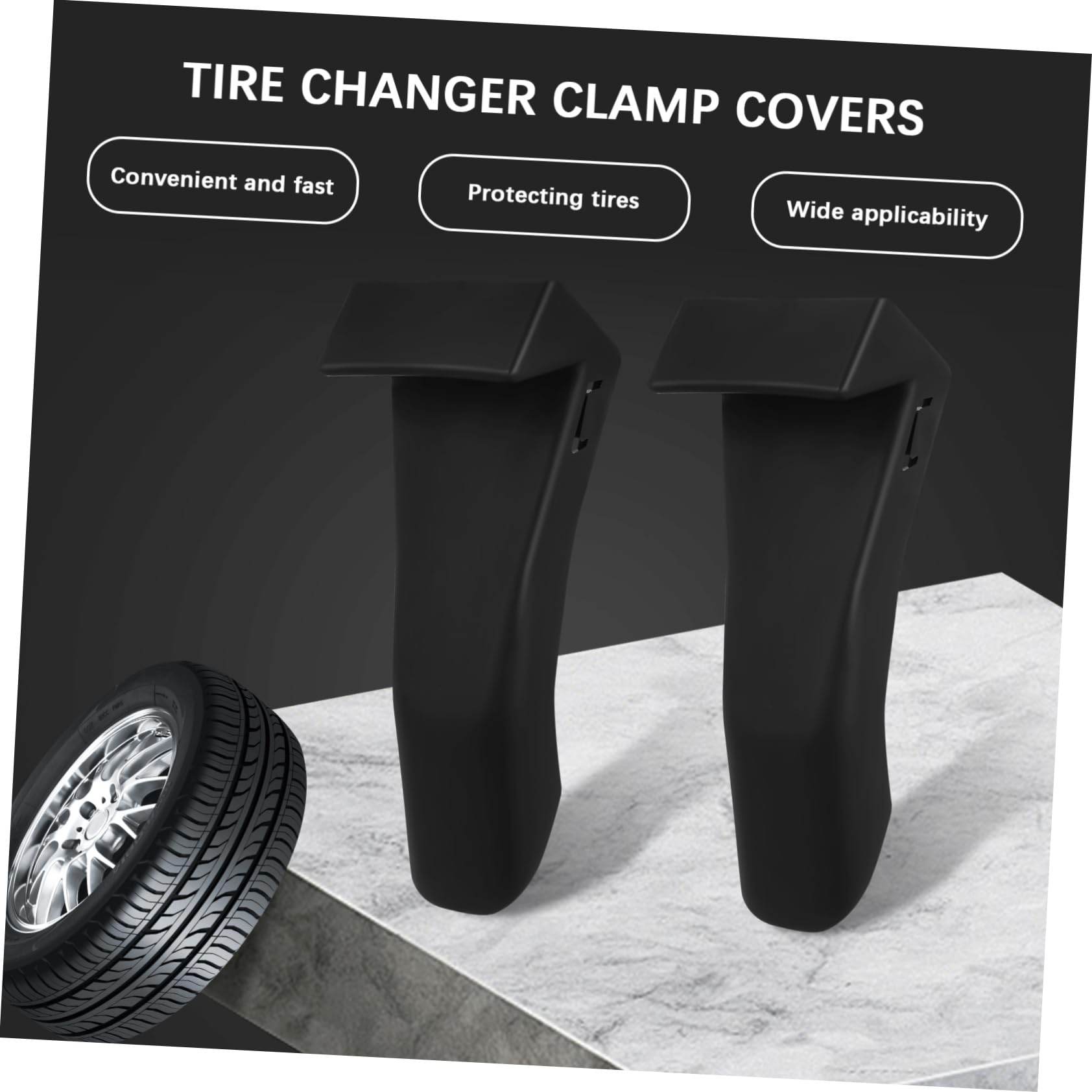OUNONA 20pièces Protections pour Mâchoires De Démonte-Pneu Couvre-Jaws Robustes pour Changeur De Pneus Accessoires De Protection pour Machines