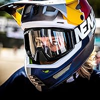 Vista 6 de Gafas de Motocross con Cubierta para la Nariz - Gafas MX y ATV Todoterreno Dirtbike para Adultos Unisex