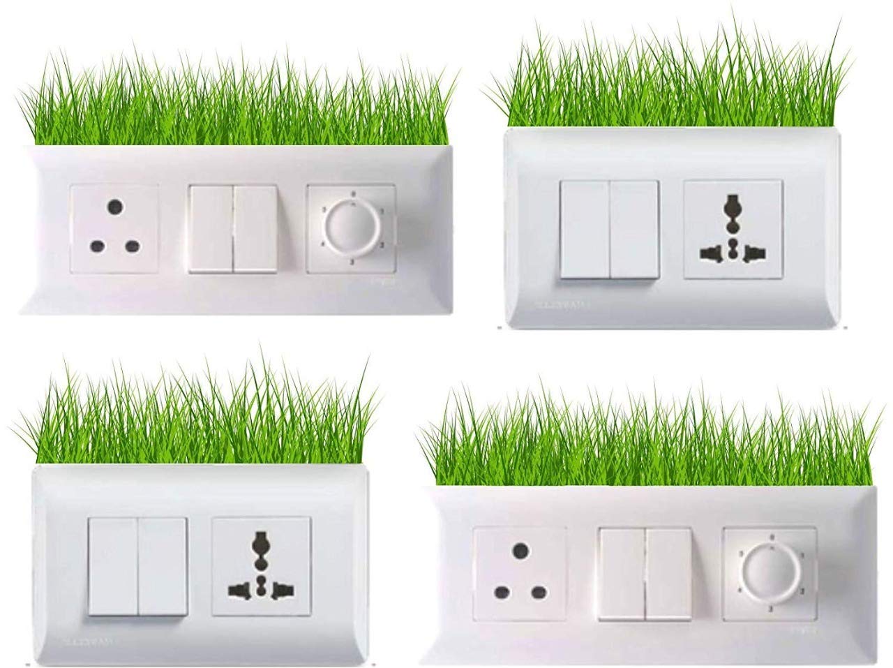 Decals prime� Switch Board Sticker Wall Sticker, Wall Art, Fridge Sticker, Switch Stickers, Wall Sticker Combo