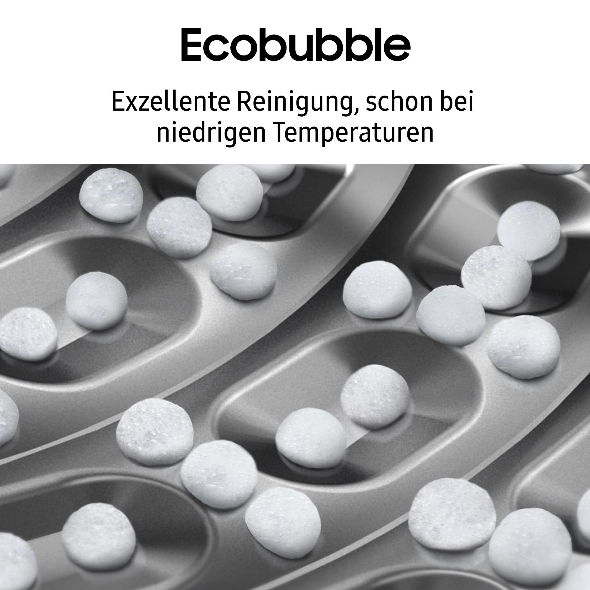Samsung WD90DG6G94BKU2 Waschtrockner 9+5 kg EEK E/A 48 cm tief AI Wash Ecobubble SmartThings SuperSpeed Weiß