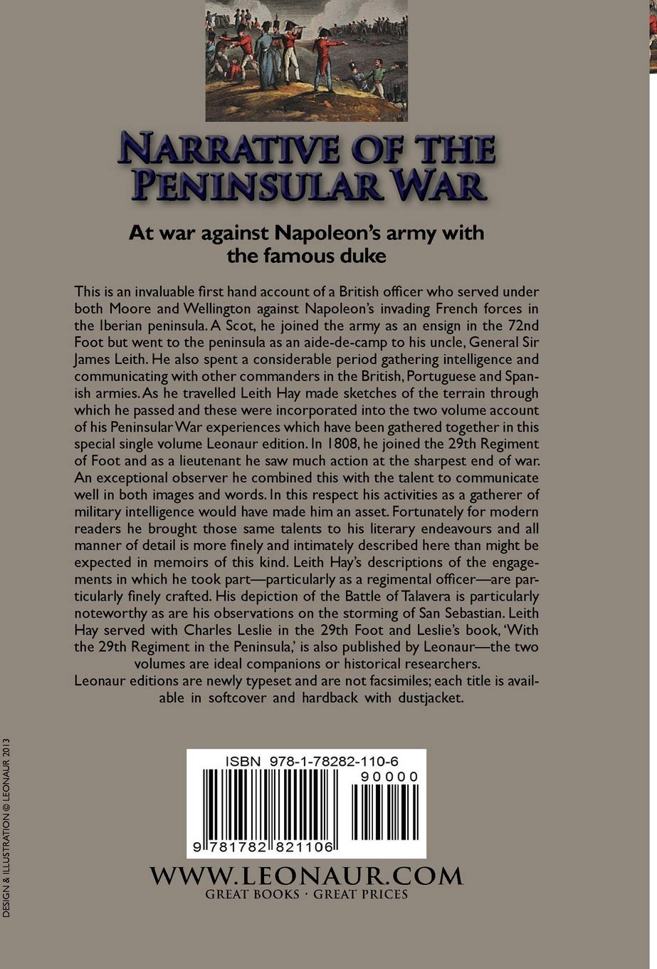 Narrative of the Peninsular War: The Experiences of an Aide-de-Camp and Officer in the 29th (Worcestershire) Regiment During the Napoleonic Wars in Sp