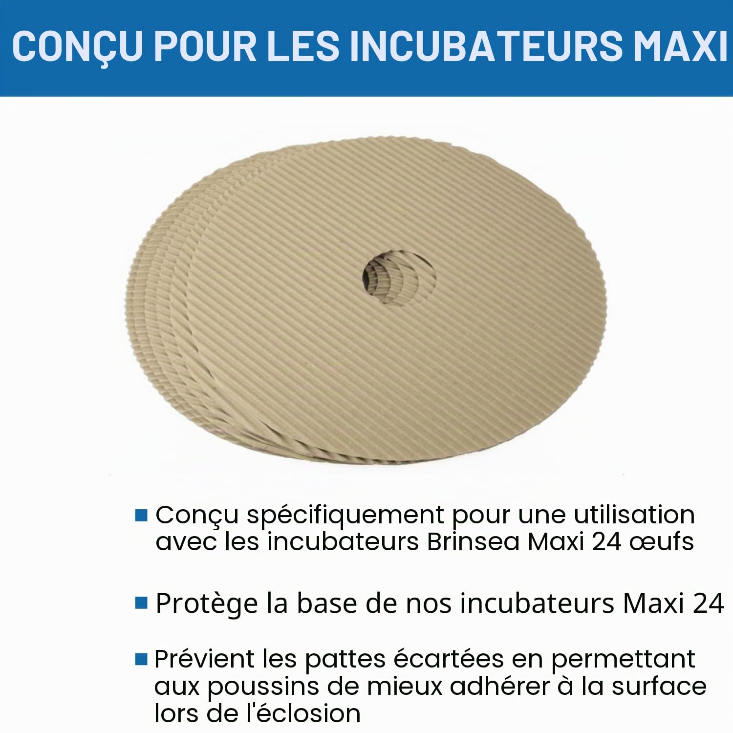 Brinsea Produits Maxi II Incubateurs à œufs Tapis d'éclosion Taille Unique