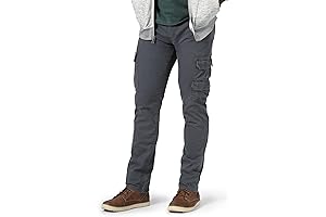 Pantalón cargo regular ahusado para hombre