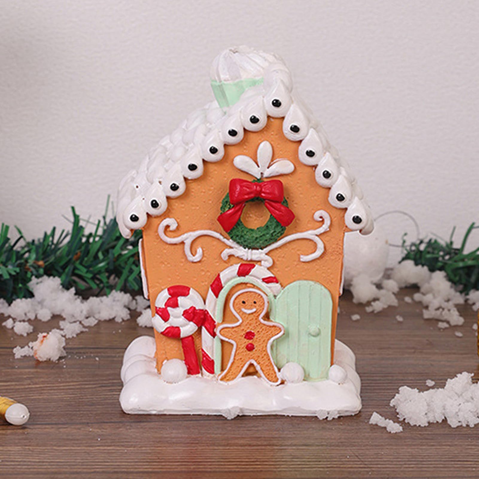 即日発送可　Marks&Spencer ジンジャーブレットハウス クリスマス まるでお菓子の家、アメリカのクリスマスの定番スイーツ「ジンジャー