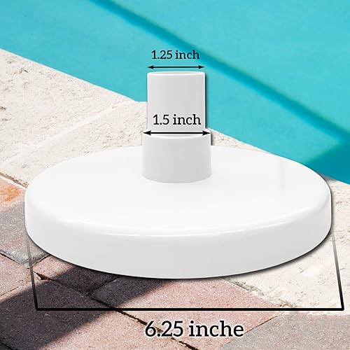 Miniatura 4 de Cubierta de placa de vacío para piscina Skimmer por encima del suelo Reemplazo para Pen-tair HydroSkim 513330,Hayward SP1091WM Piezas de manguera de