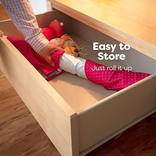 Miniatura 4 de HABA Teatro de marionetas de puerta, ahorra espacio con varilla ajustable que se adapta a la mayoría de puertas