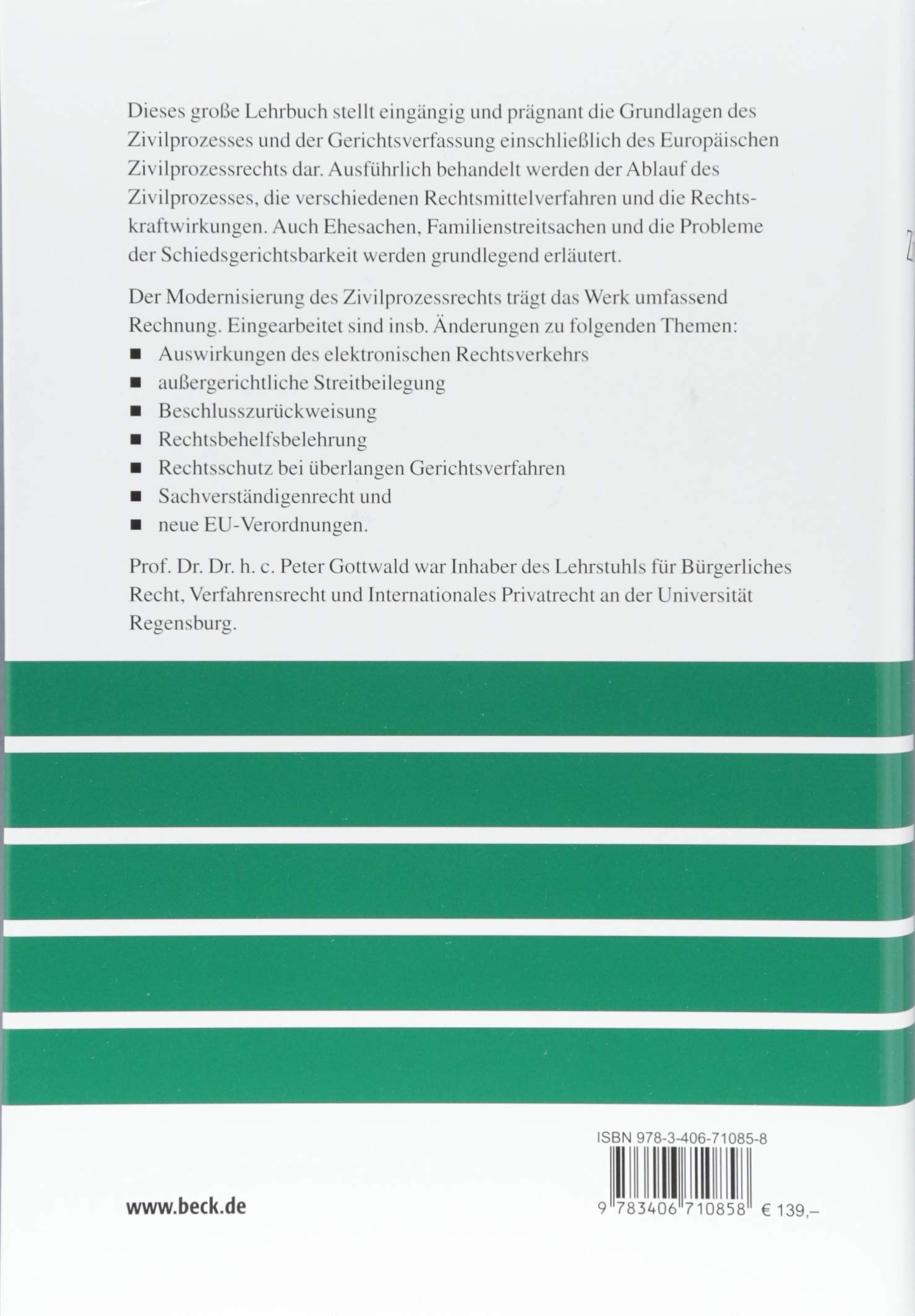 Zivilprozessrecht (Großes Lehrbuch)