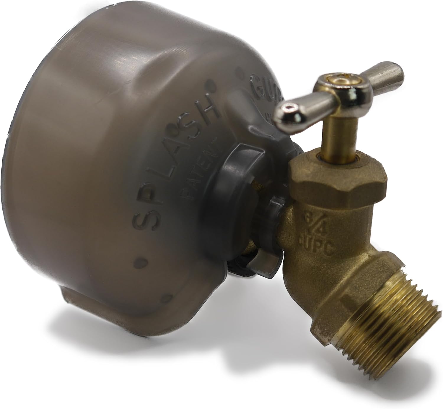 Splash Guppie, 1pk Iron Grey The Original Hose Bibb Cover for AntiSiphon Vacuum