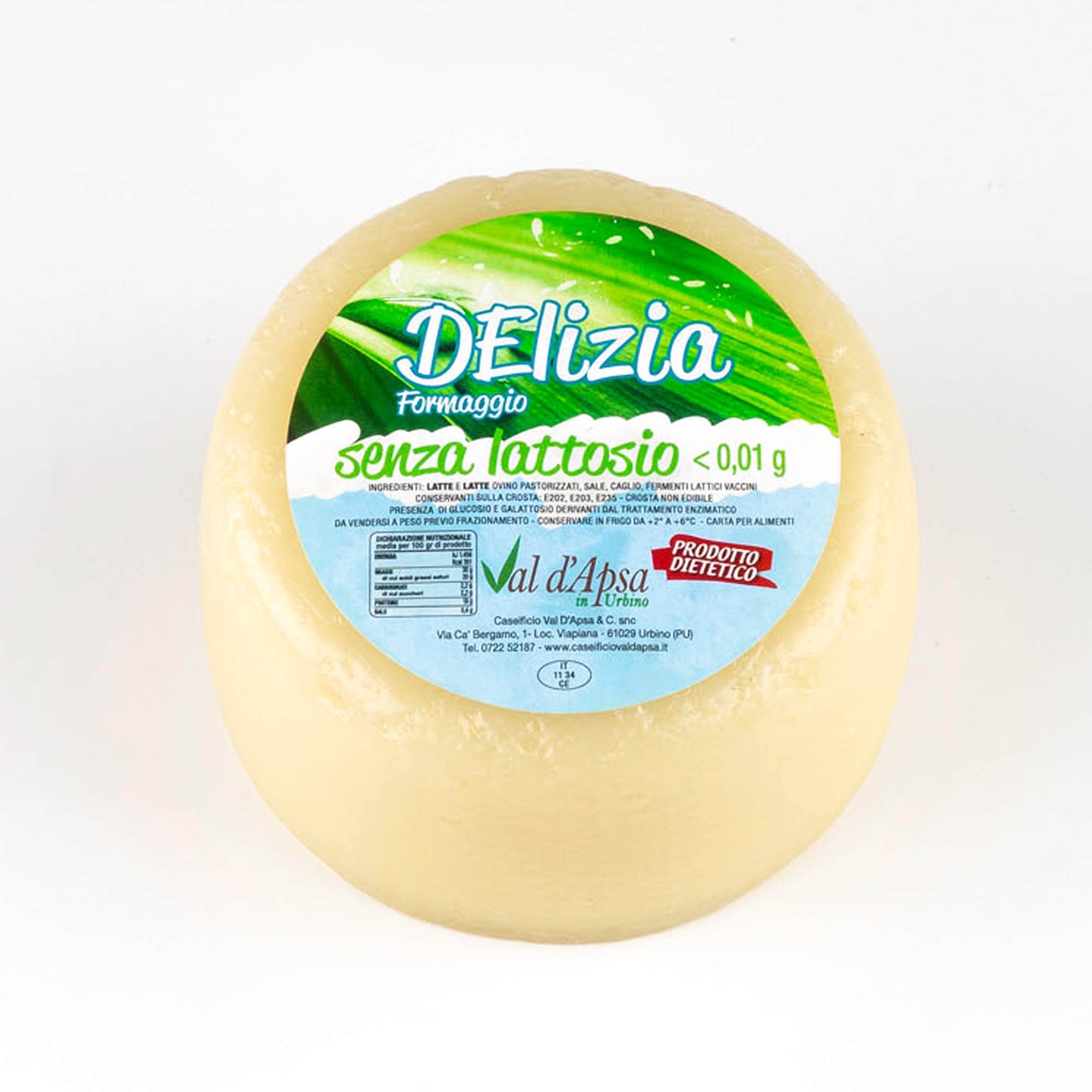 Delizia - formaggio senza lattosio (950)