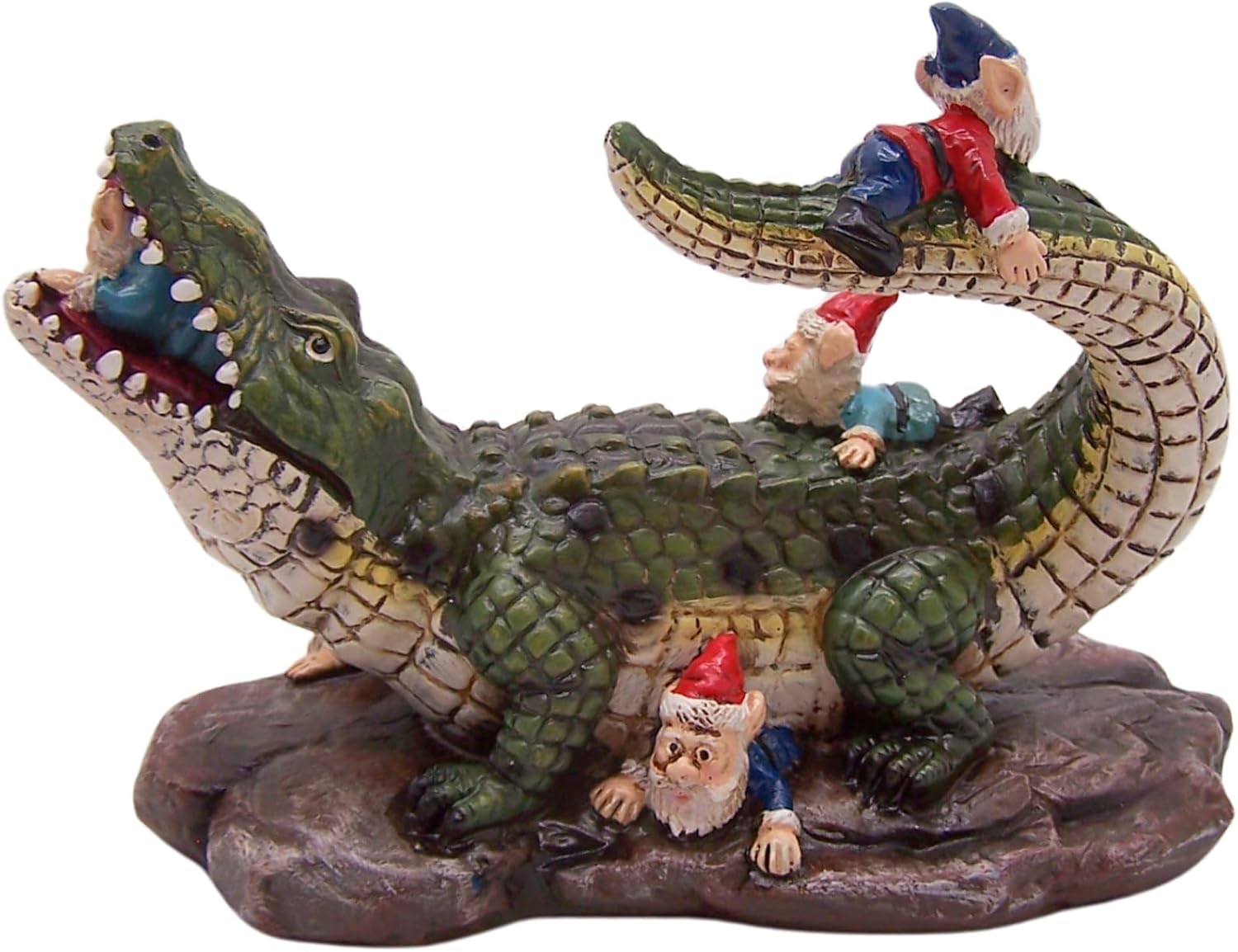 Wowser Gator Gnome: Whimsical Garden Figurine - Unique Home & Outdoor Decor - Image 2