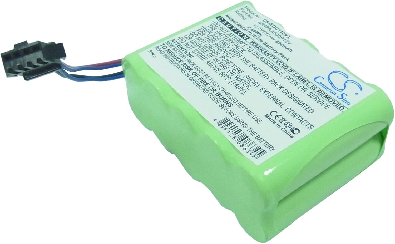 Cameron Sino 800mAh / 9.60Wh Replacement Battery for Ecovacs Deebot CR100