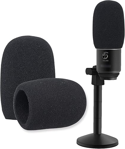 Miniatura 3 de YOUSHARES - Micrófono de espuma para parabrisas - Filtro de micrófono compatible con micrófono USB Fifine (K670) para grabación, podcasting