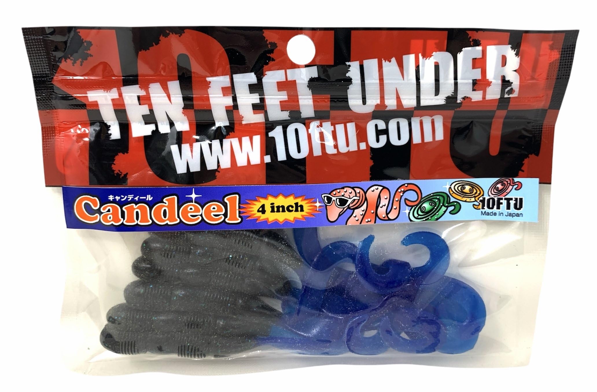 Amazon.co.jp: 10feet under ワーム チビキャンディール 4インチ #12