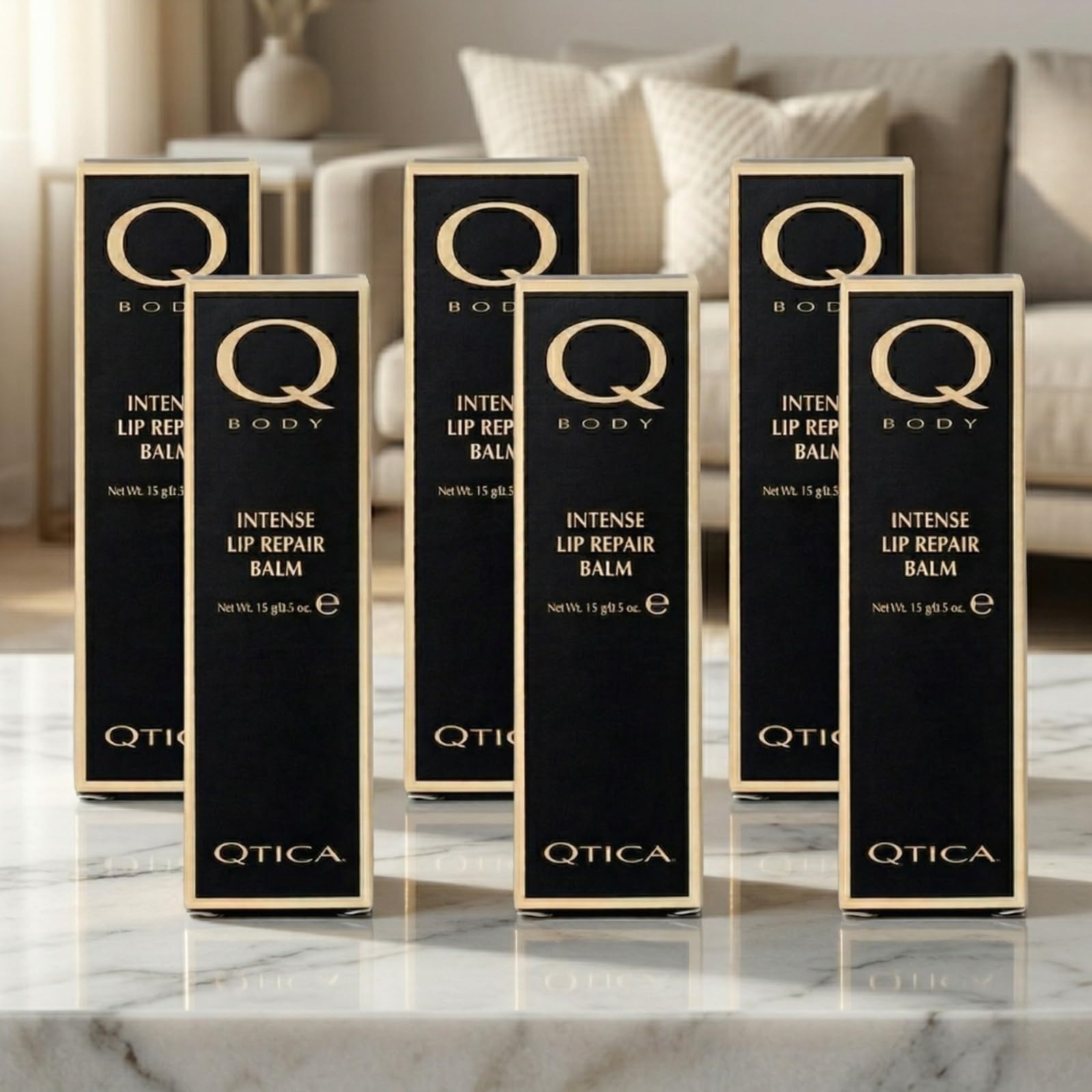 qtica Intensywny balsam do ust – zestaw 6 sztuk