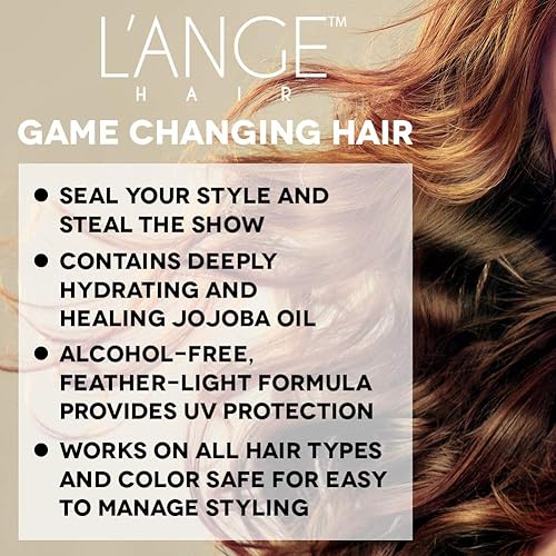 Miniatura 2 de Lange Luster Laminate Hair Shine Spray  Brillo ligero y suavizante con control de encrespamiento para el cabello spray para el cabello sin alcohol