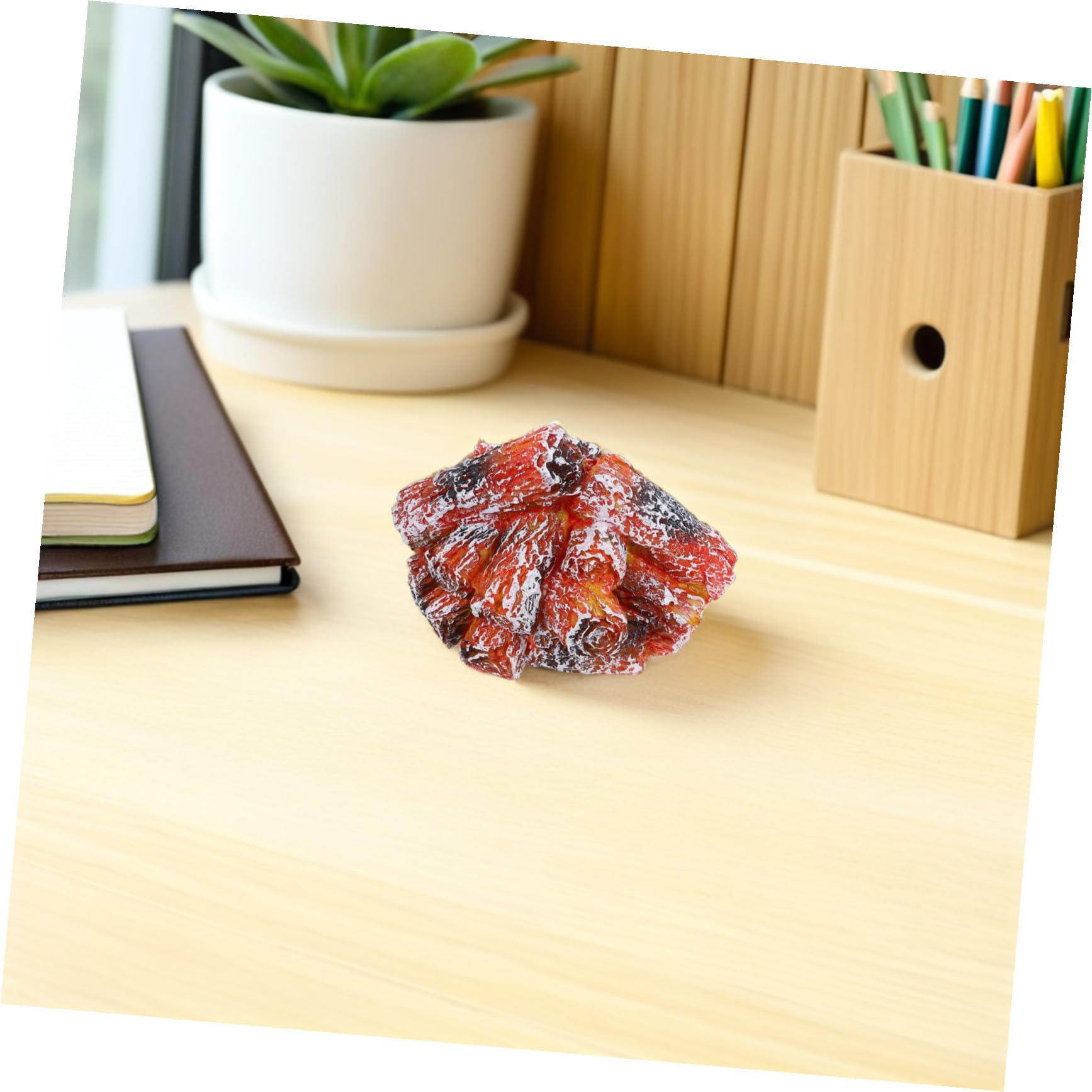 SEWACC 2 Piezas Lámpara de Simulada Luz de Llama de Mesa Fogata LED Miniatura Lámpara de Fuego Decorativa para Dormitorio Portátil USB Decoración Navideña Retro