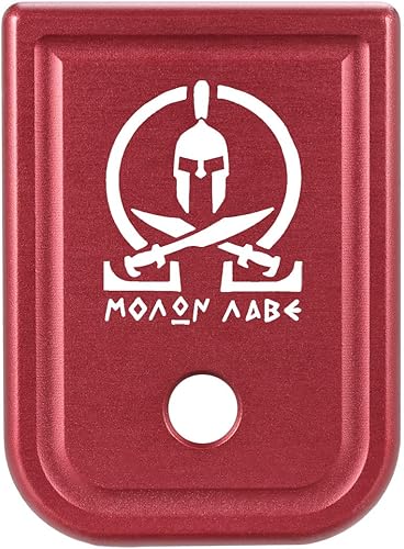 Vista 120 de NDZ Performance Placa base de cargador para Glock 17 19 19X 22 23 24 26 27 31 32 33 34 35 37 38 39 45 Gen 1-4 0.354 in .40 S&W de aluminio anodizado