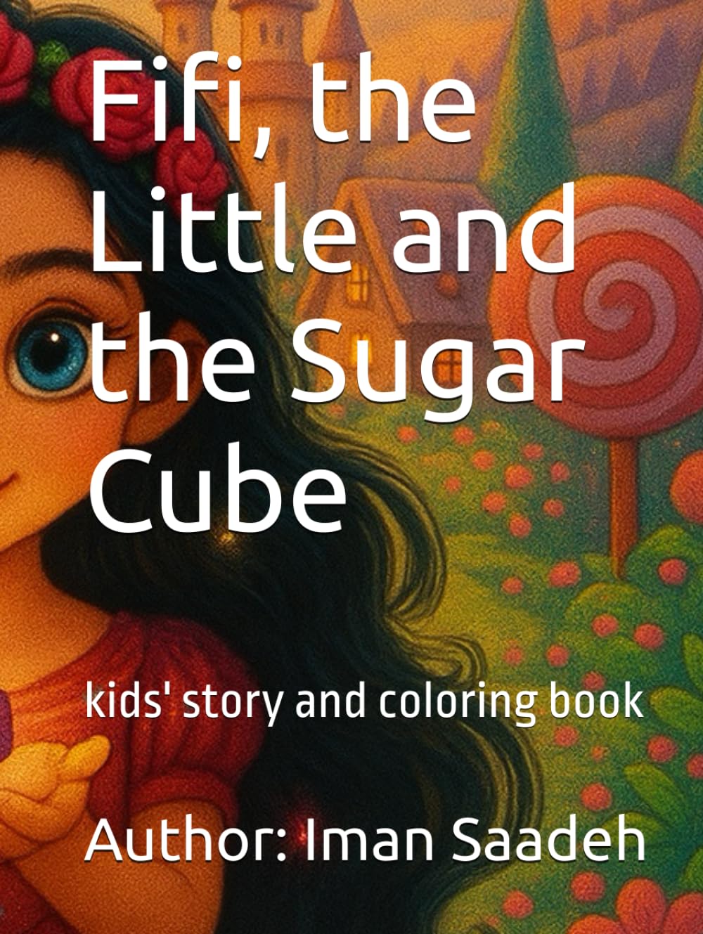 Fifi, the Little and the Sugar Cube: kids' story and coloring book (Little Hearts Story Series-1)