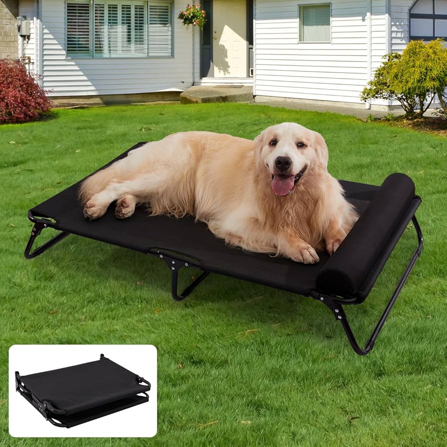 アウトドア寝具 DOG COT ND ver RETRO STRIPE WHAT WE WANT DOG