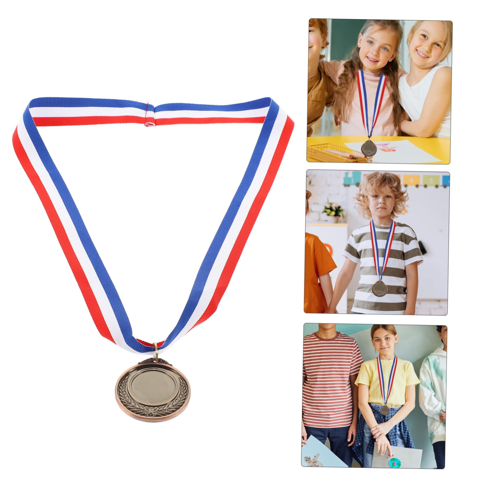 WOONEKY Medallas de Metal 24 Piezas para Competiciones Estudiantiles
