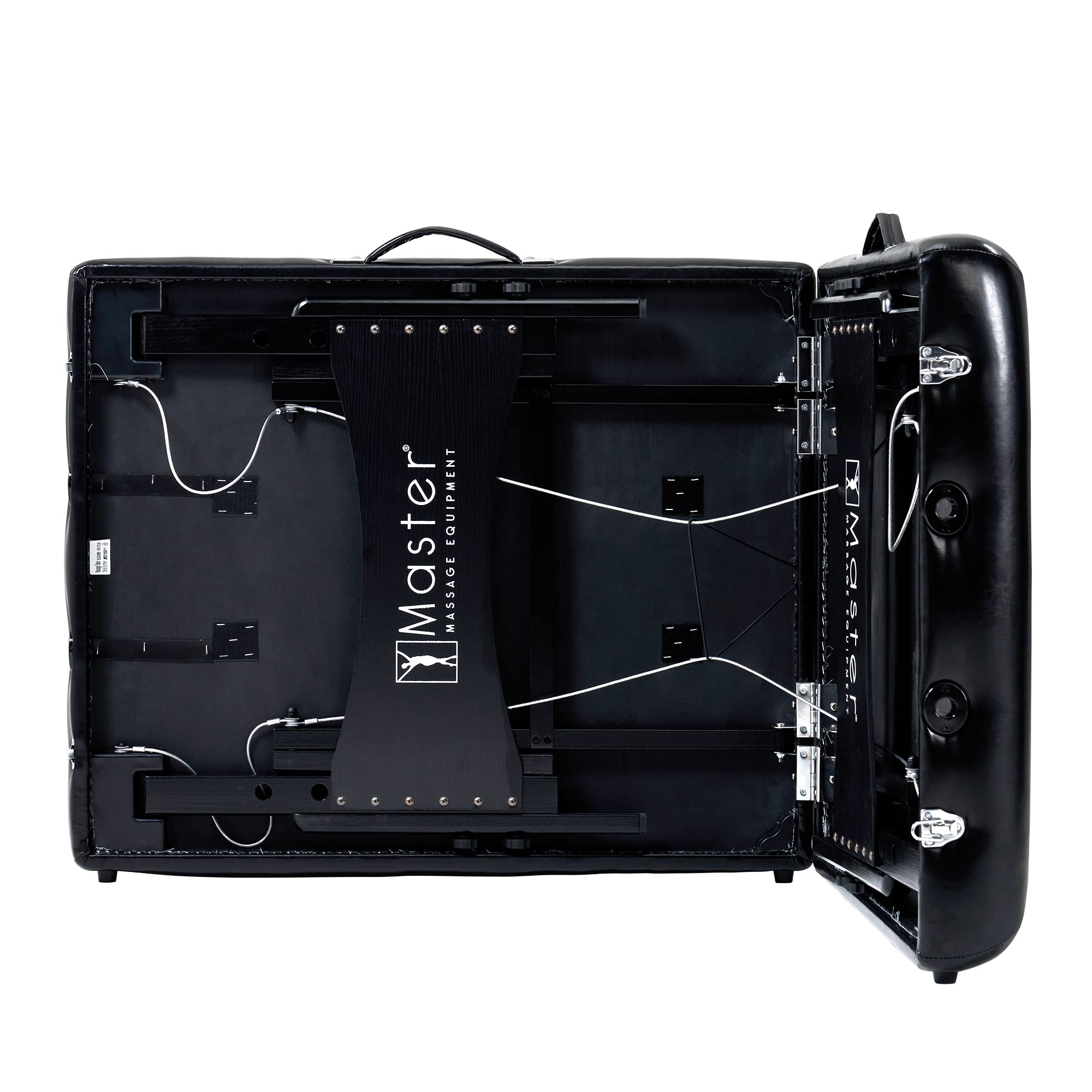Master Massage 76cm Galaxy Mobil Massageliege Klappbar Massagebett Massagebank Kosmetikliege Beauty Bed, Schwarz