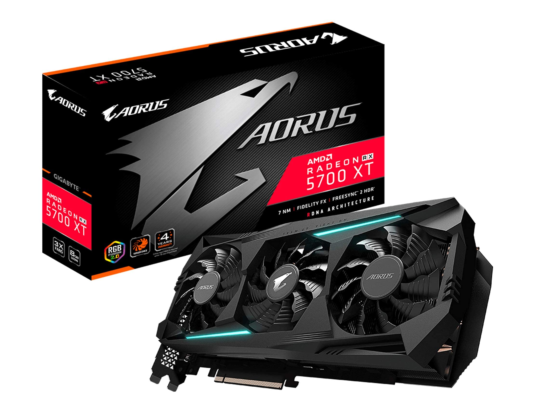 Amazon.com: GIGABYTE AORUS Radeon RX 5700 XT 8G Graphics Card 
