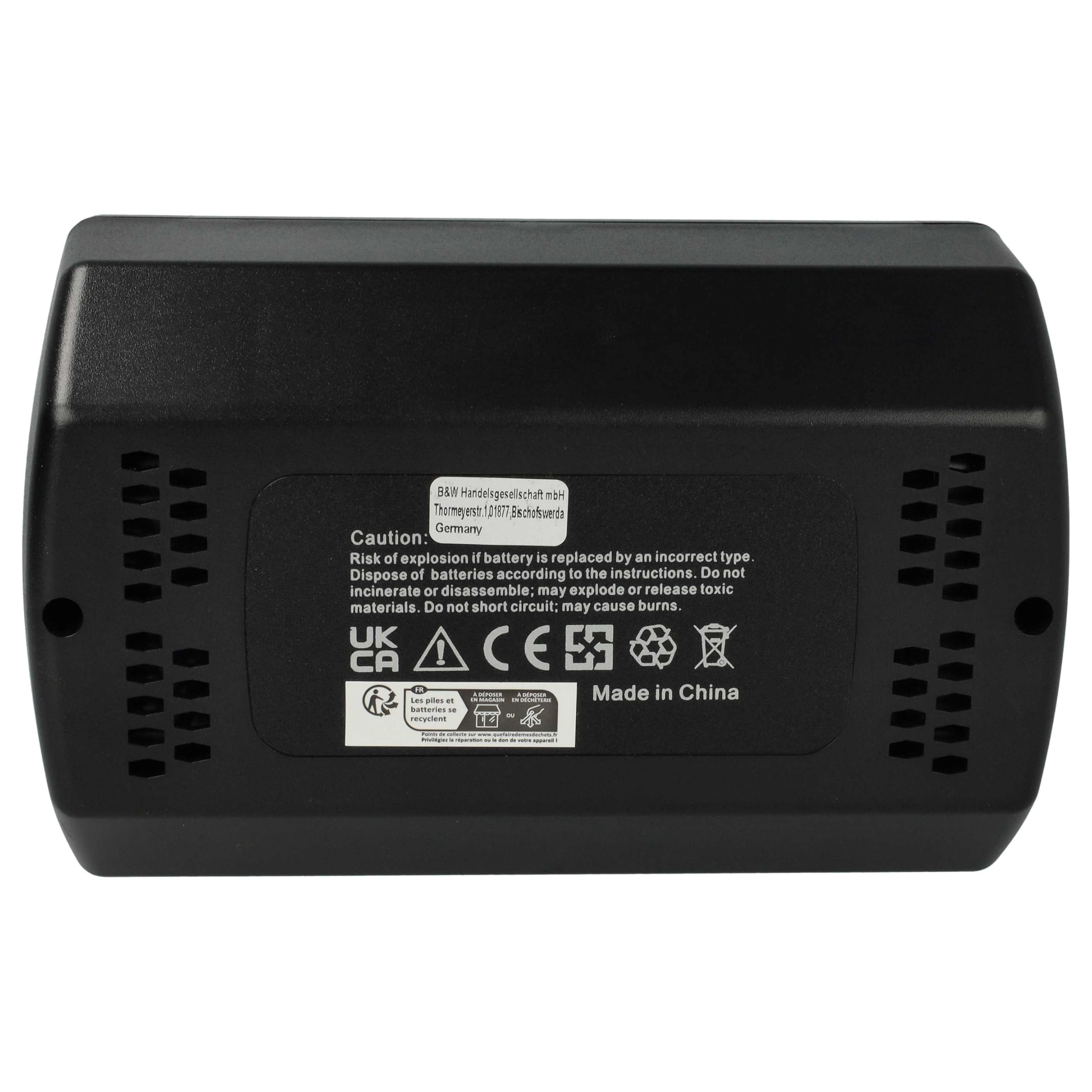 vhbw Batería Compatible con Güde cortacésped a batería 370/36 Li-Ion (95540), Herramienta eléctricas (3000 mAh, Li-Ion, 36 V)