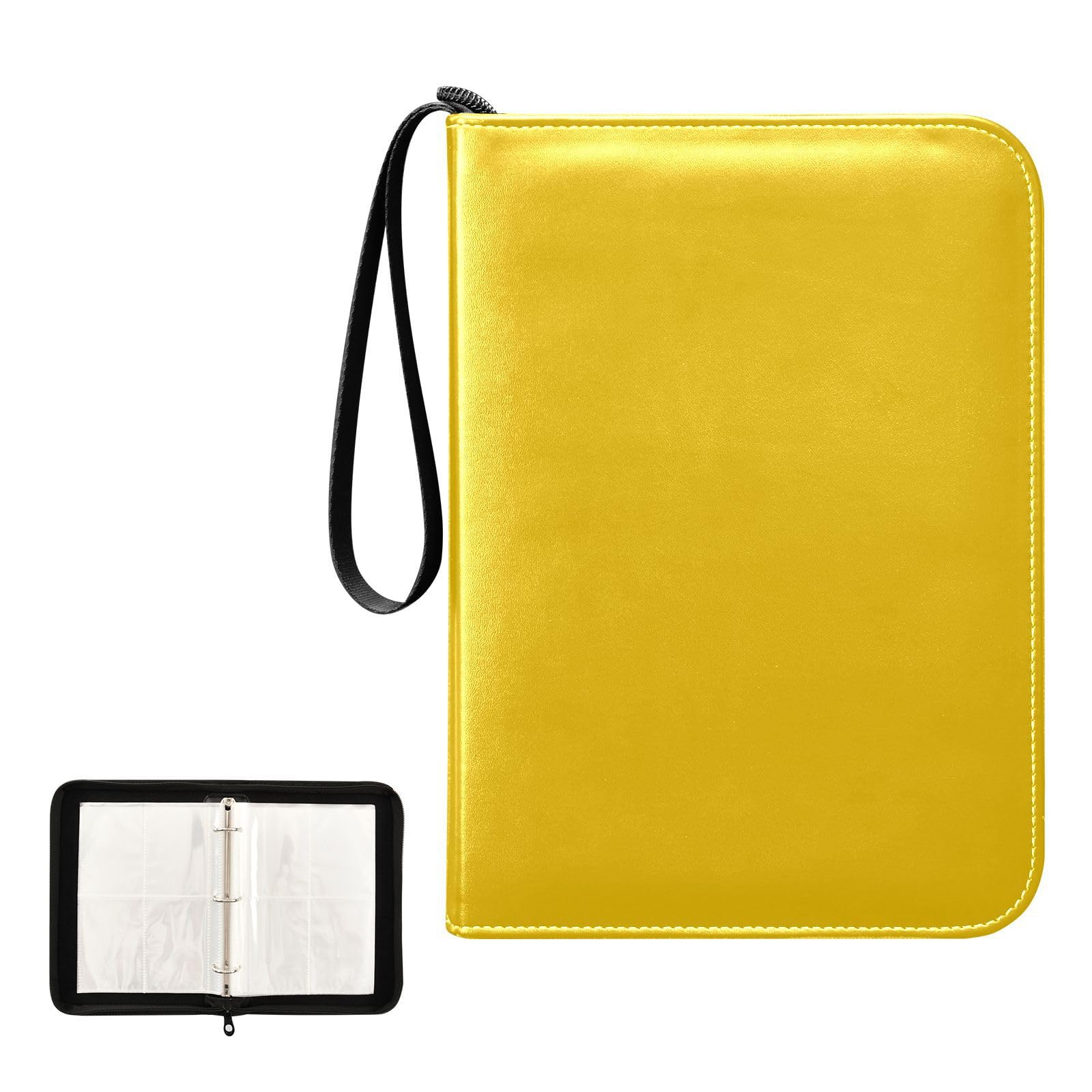 Picture Cards Yellow 160枚 CD付き Amazon.com: Chrome Yellow Card Binders Card Collection Binder with