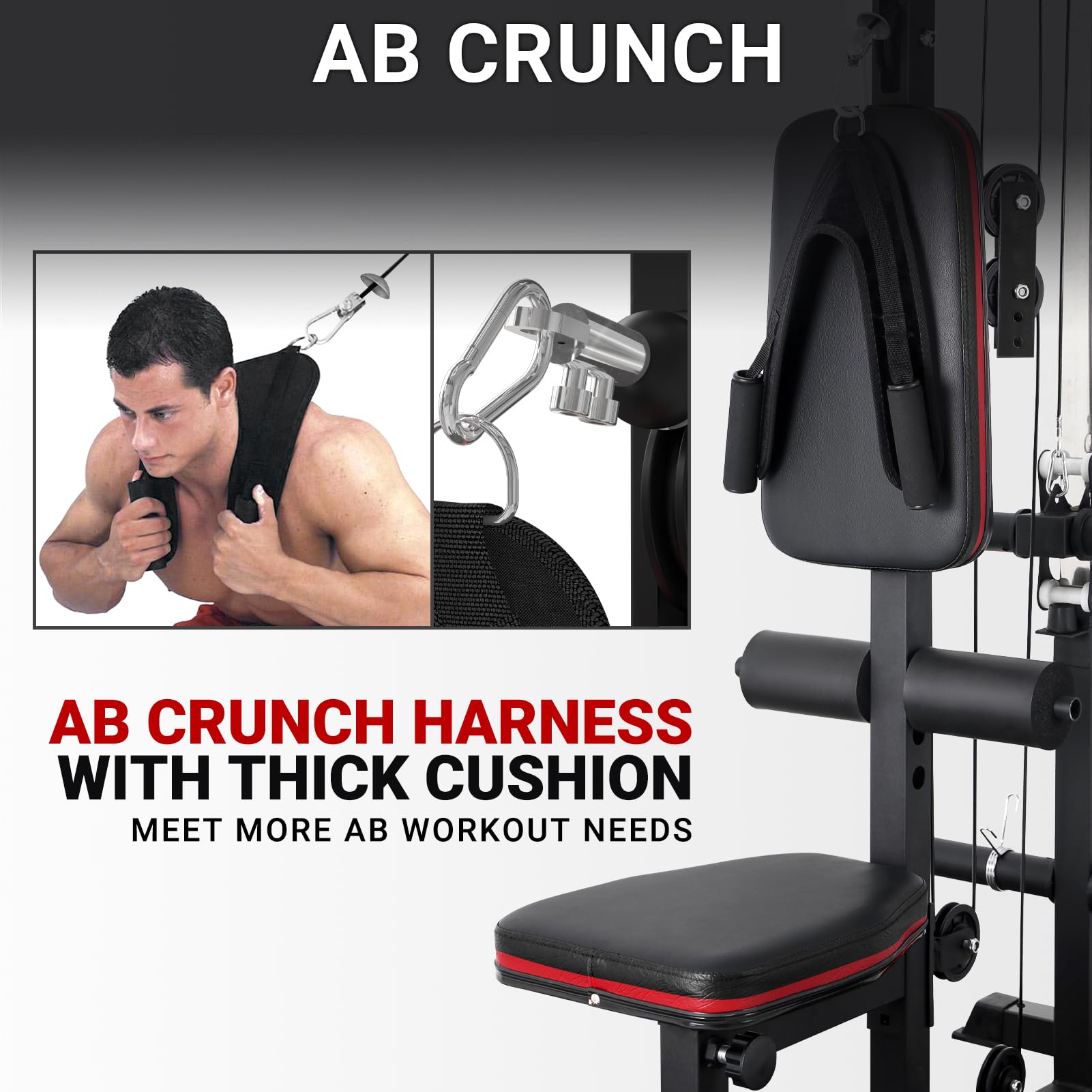Crunch Ab Workout With Rope Pulldown Oblique Twist Abdominal Cable