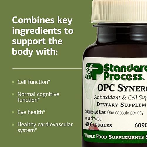 Miniatura 4 de Proceso estándar OPC Synergy - Apoya la actividad antioxidante - Ayuda a la función celular y la salud cerebral - Ayuda a un corazón saludable -