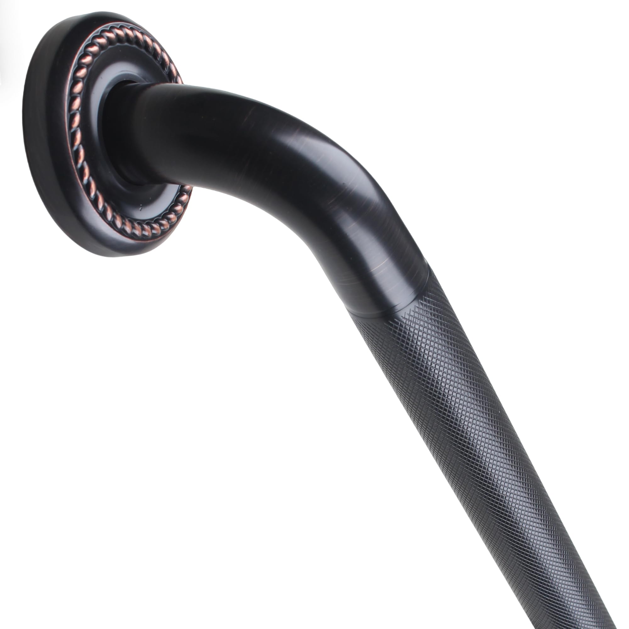 Barre d'appui de sécurité 30,5 cm pour douche et baignoire murale en bronze