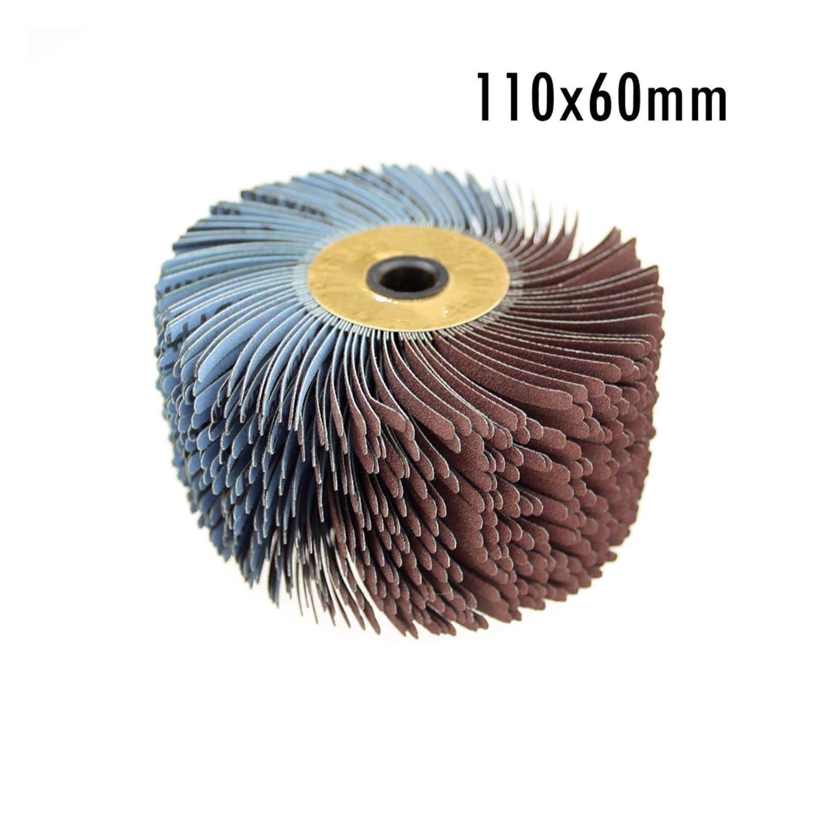 ZZSRJ Mola abrasiva for Trapano a Spazzola for lucidatura a Filo in Tessuto abrasivo da 1 Pezzo (Color : 118x60mm P240)