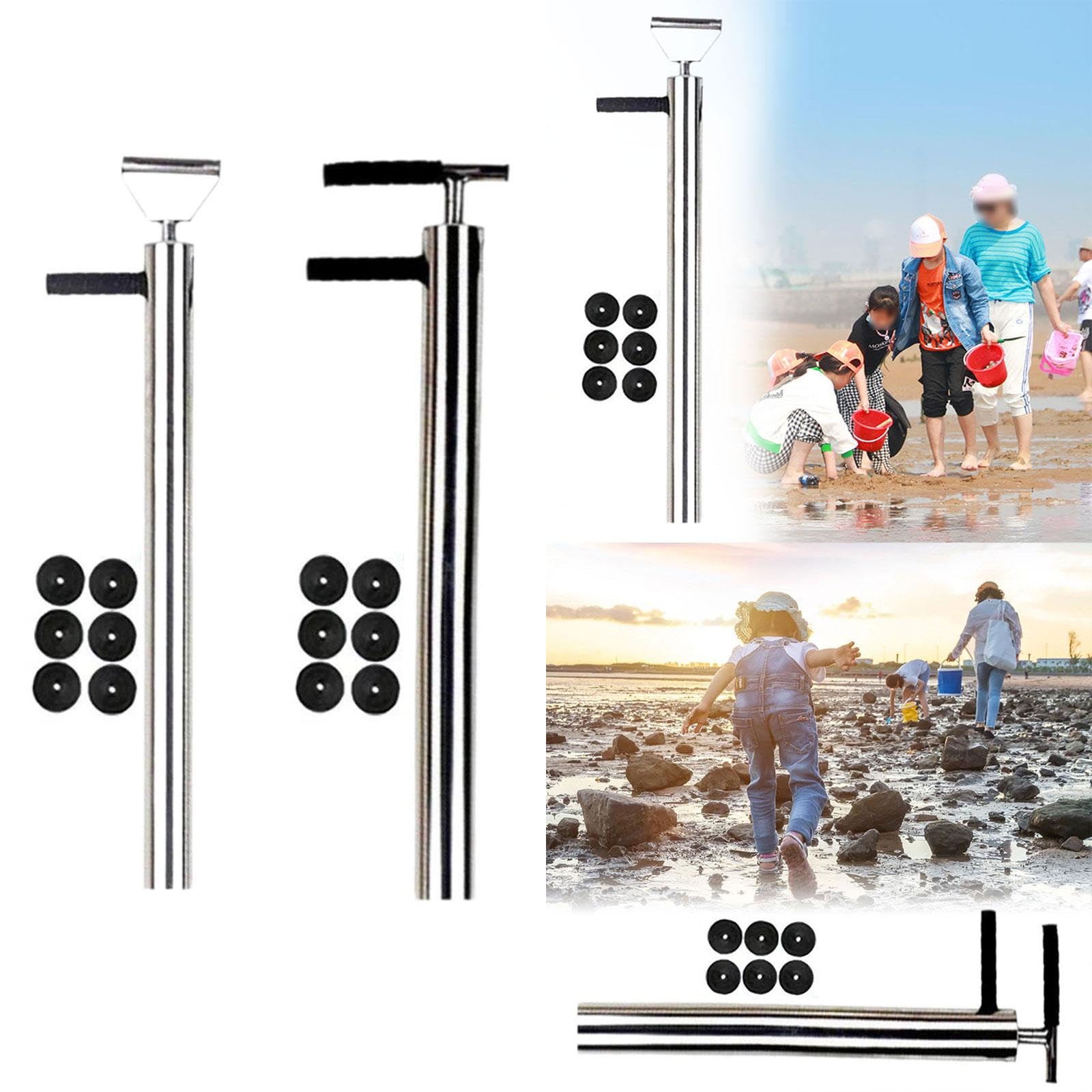 CALANDIS™ Clam Pump Rust Proof Easy to Use Lightweight Sea Sausage Pumping for Outdoor Type A | Other Fishing Equipment | Fishing Equipment | Fishing-image-42