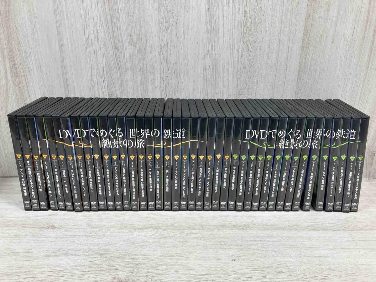 Amazon.co.jp: 全種類 セット DVDでめぐる 世界の鉄道 絶景の旅
