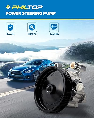 Miniatura 487 de PHILTOP Bomba de dirección asistida 20-806 OE apta para Aveo5 2007 2008, Aveo 2008, bomba de asistencia asistida 96801443, bombas de dirección