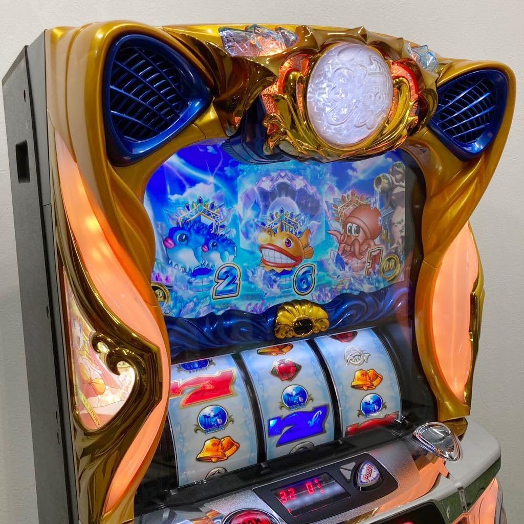 【送料込】 パチスロ大海物語4 コイン不要機付　スロット　パチスロ実機 Amazon | 大海物語4 スロット実機 家庭用電源 コイン不要機