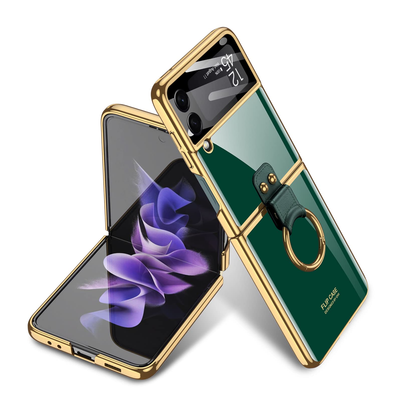 Amazon.co.jp: CFPLZFYリングケース付きに適合するSamsung Galaxy Z 