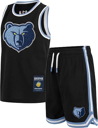Miniatura 19 de Ultra Game boys Nba Official Super Soft Tank Top & Shorts 2-piece Set Negro -,Negro,https://www.amazon.com/dp/undefined