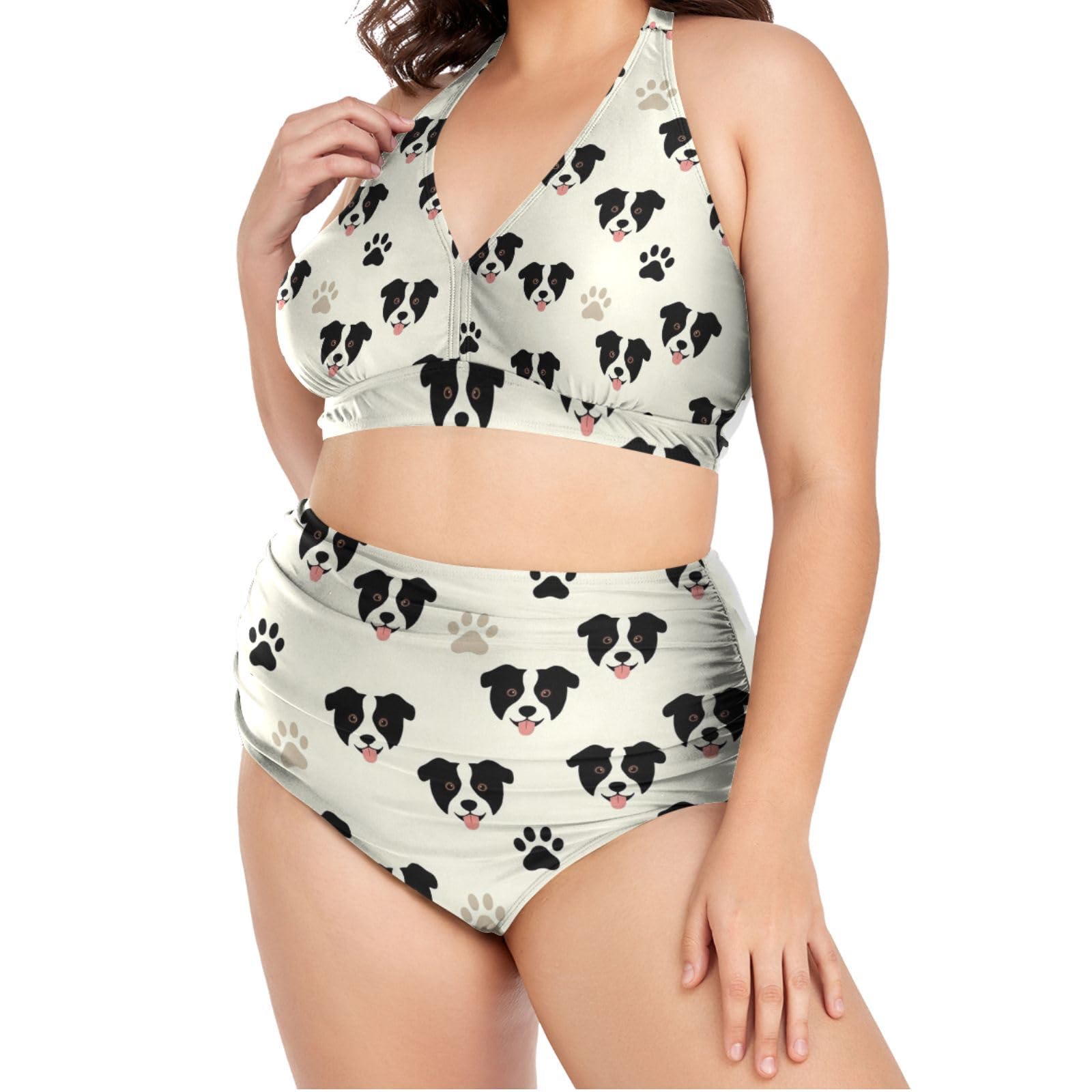 FRODOTGV Stroje kąpielowe damskie plus size L-4XL