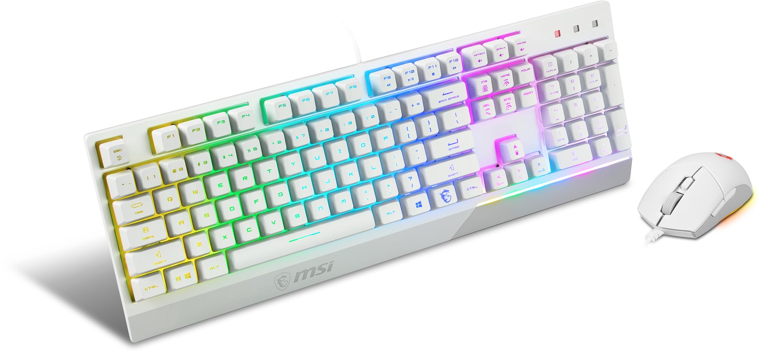 MSI S11-04DE305-CLA tastiera USB QWERTY Italiano Bianco
