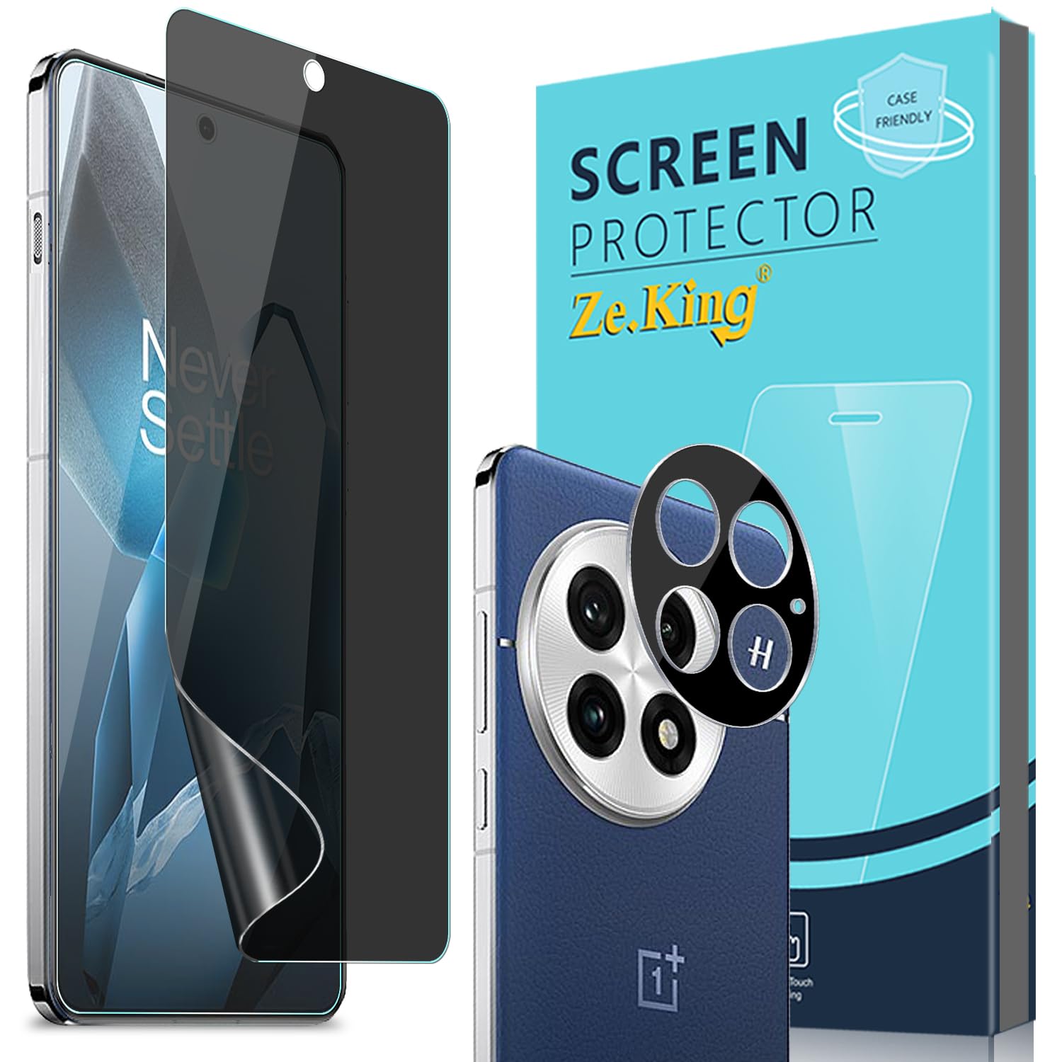 Amazon.com: Zeking [2+2 Pack for OnePlus 13 5G Privacy Flexible