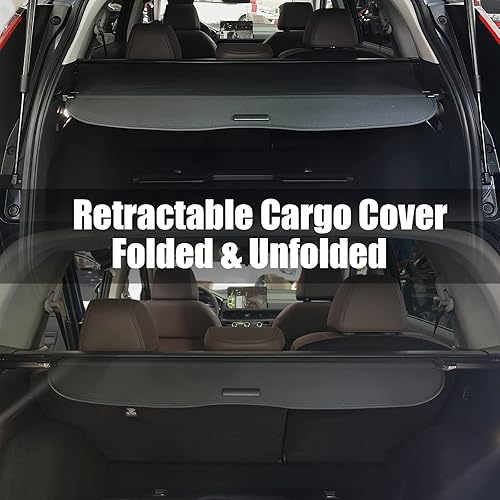 Miniatura 4 de Cubierta de Carga para Accesorios Honda CRV 2012-2016, para Accesorios Honda CRV Cubierta de Maletero Retráctil Escudo de Seguridad Pantalla