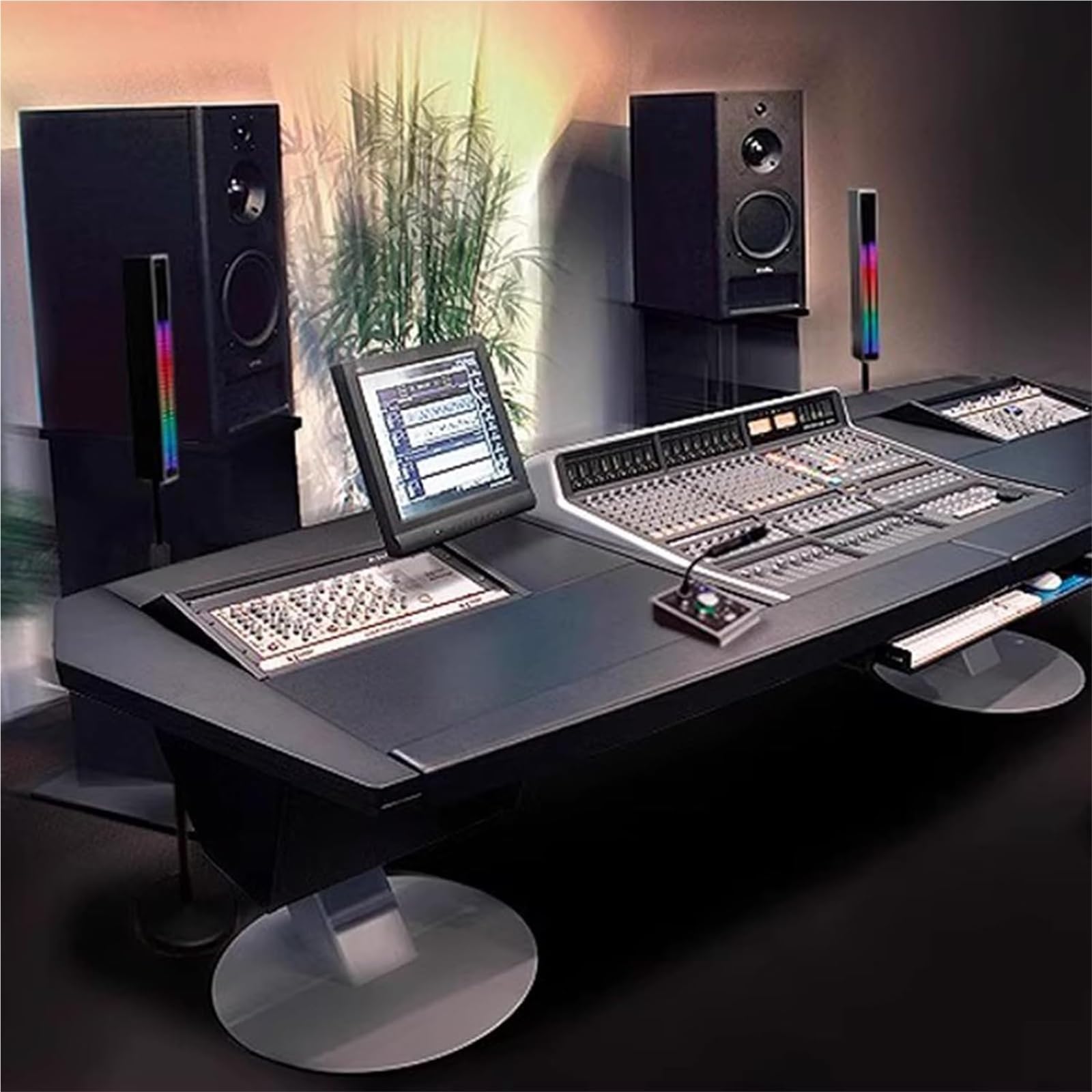 Indicatore musicale a LED, analizzatore audio VU Meter Display con 8 modalità e 5 impostazioni di luminosità regolabili, per studio e uso domestico