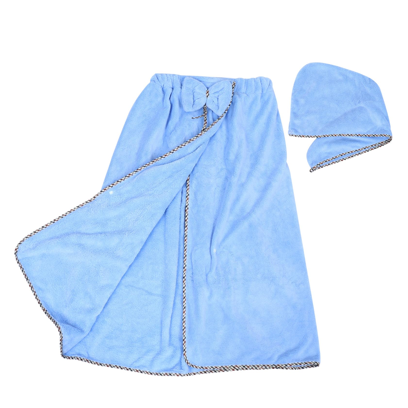 Toalla de baño envolvente para mujer, ideal para una rutina cómoda y ligera en casa