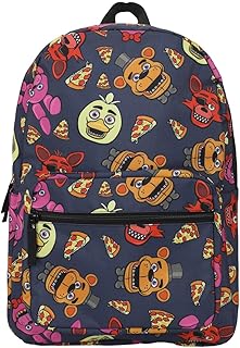 Five Nights At Freddy's Characters School Backpack, FNAF Chica Foxy Bonnie