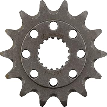 Supersprox CST-284-14-1 Front Sprocket Compatible With/Replacement For Honda CRF 450 X 2005-2017, TRX 450 ER 2006-2014, TRX 450 R 2004-2009, CR250R 1988-1991