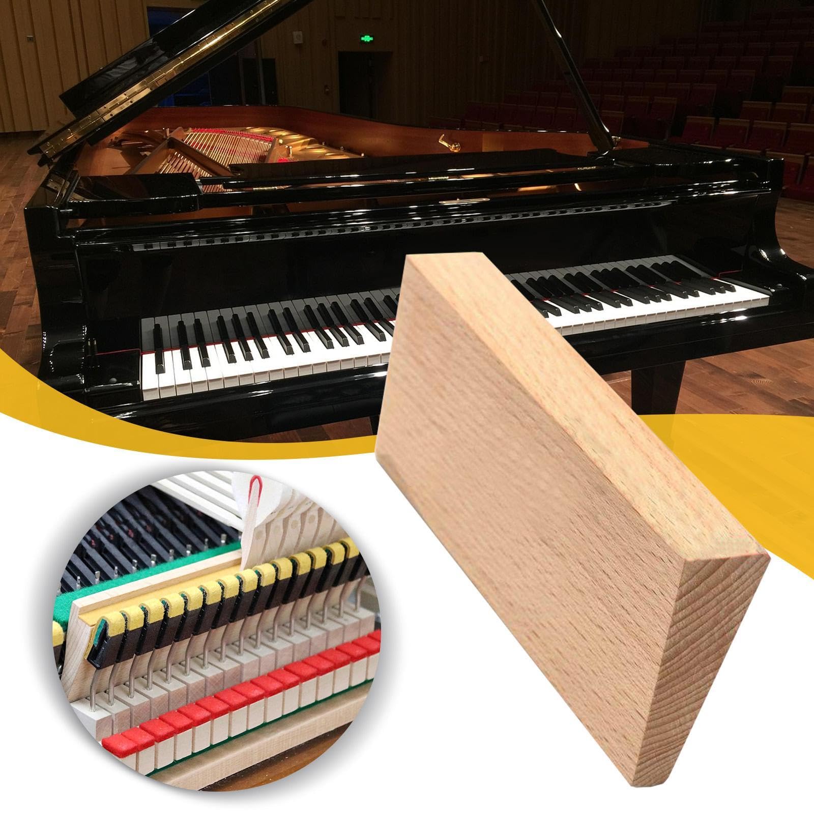 Piano Tuning Board Outil d'ajustement Accessoire d'entretien pour Piano à Queue Structure Robuste en Bois Adapté Aux Techniciens et Amateurs D, Style D