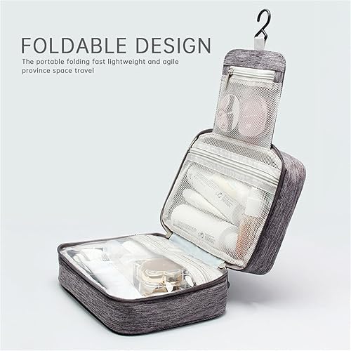 Miniatura 4 de KELINFONG Juego de neceser para mujer, para accesorios, bolsa de maquillaje, artículos de tocador de agua, contenedor de champú, artículos de aseo