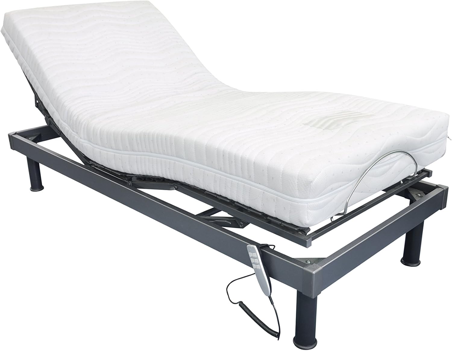 Adjustable Base Bed Frame with Voice Control Health